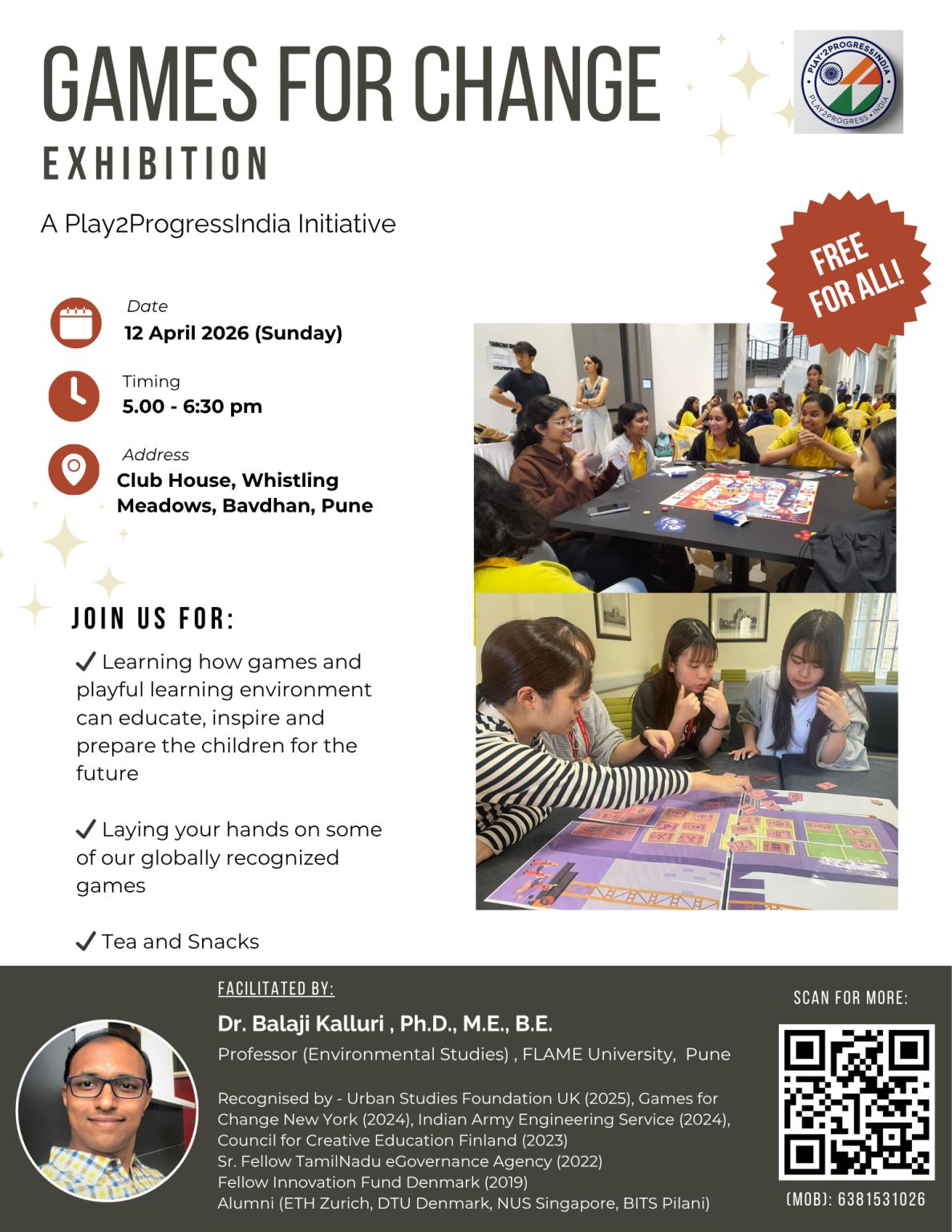 SUMMER EXPERIENTIAL GAMES EXHIBITION: BAVDHAN, PUNE - Main Capture